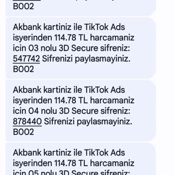TikTok Paramın İadesini İstiyorum