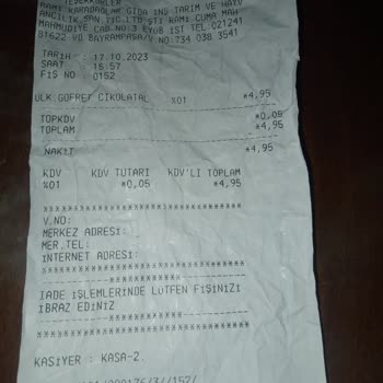 Karabağ Market Marketin Para Üstünü Vermemesi