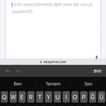 Vodafone Şebeke Erişim Sorunu