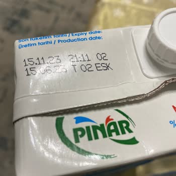 Pınar Et ve Süt Markalı Sütün Bozuk Olması Sorunu