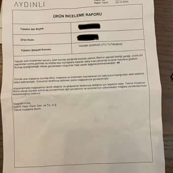 Cacharel Gömlekte Ütü Problemi