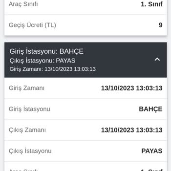 HGS Haksız Ücret Kesimi