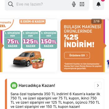 Migros Kupon Tanımı Hatası