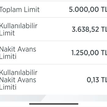 Ziraat Bankası HARÇLIK (NAKİT) Avans