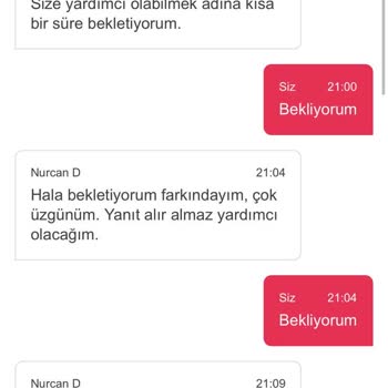 Yemeksepeti Eksik Ürün İçin 2 Gün Beklemek