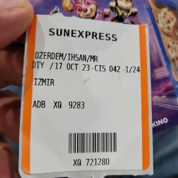 SunExpress Hava Yolları Alınan Fazla Bagaj Bedeli