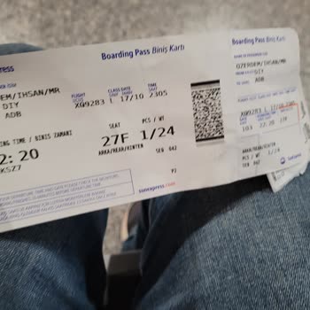 SunExpress Hava Yolları Alınan Fazla Bagaj Bedeli