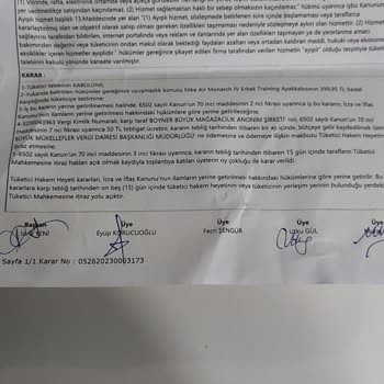 Morhipo THH Kararını Yerine Getirmiyor
