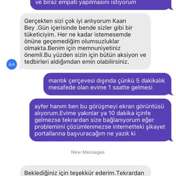 Getir Yemek Sorumsuzluğu