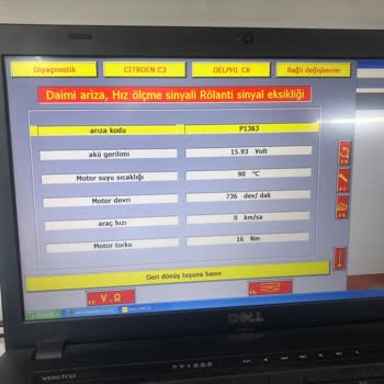 Delphi Automotive Systems 2004 Model Citroen C3 Enjektör Arızası