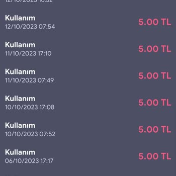 Kent Kartımdaki Param Eksik Görünüyor