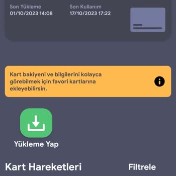 Kent Kartımdaki Param Eksik Görünüyor