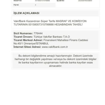 VakıfBank Kazandıran Tarife Kesintisi