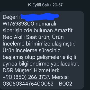 D&R Kusurlu Ürünün Ücret İadesini 28 Gündür Yapmıyor