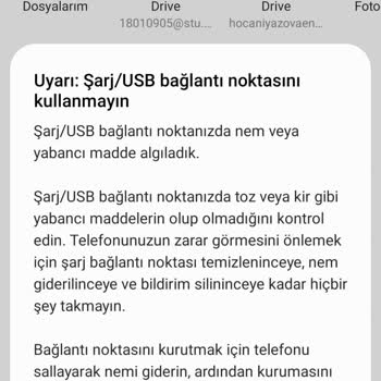 Samsung Telefon Hata Veriyor