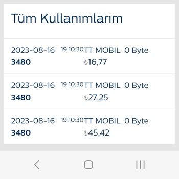 Türk Telekom 3480 Aboneliği Yapıp Faturaya 100 TL Ekliyor.