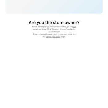 Kakazzytr Shopify Mağazasından Sipariş Sorunu