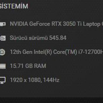 Acer Nitro 5 FPS Sorunu