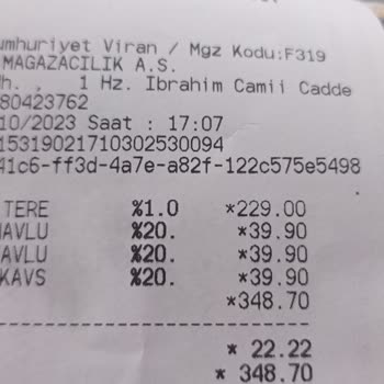 A101 Etiketle Fiş Arasındaki Fiyat Farkı