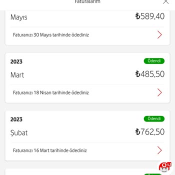 Vodafone'dan 300 TL Anlaştığım Faturam 1000 TL
