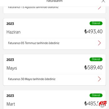 Vodafone'dan 300 TL Anlaştığım Faturam 1000 TL