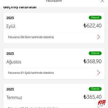 Vodafone'dan 300 TL Anlaştığım Faturam 1000 TL