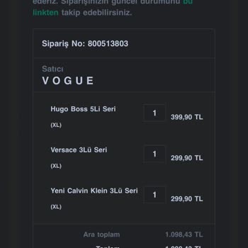 Shopier E Ticaret Vogue Boxer Instagram Kargo Vermemek