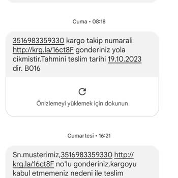 Aras Kargo'nun Ürün Teslimi Yapmaması!