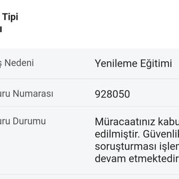 Emniyet Genel Müdürlüğü Özel Güvenlik Kimlik Kartı
