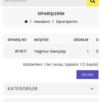 Geldimarket Ürünleri Teslim Etmedi