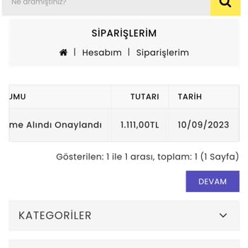 Geldimarket Ürünleri Teslim Etmedi