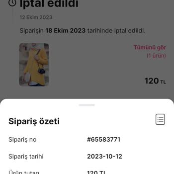 Gardrops Para İadem Olmadı