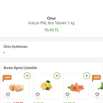 Şenpiliç Tavuk Paketi İle Açık Markasız Etiketsiz Tavuk Paketlenmiş