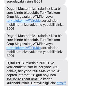 Türk Telekom Uygulamada 210 Yazmasına Rağmen 265₺ Aldı