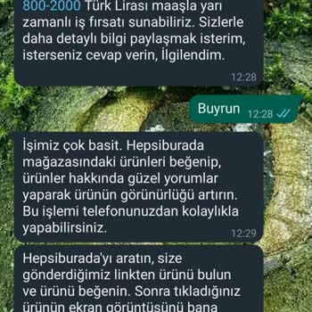 Görev Yap Para Kazan Ürün Beğen 50 TL Para Kazan Başlığı Altında Kurulan Düzen