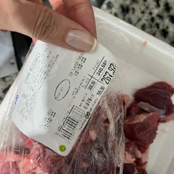 Carrefour SA'dan Eksik Gramajlı Et Ve Kıyma Siparişi