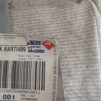 Aras Kargo Bir Tekstil Firmasına Ulaşamama Sorunu