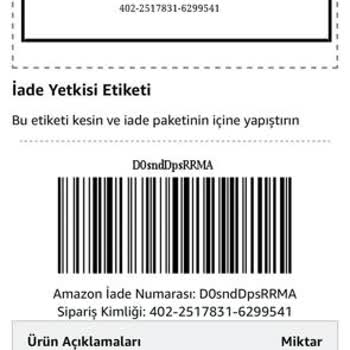 Amazon 3 Aydır İademi Ödemiyor