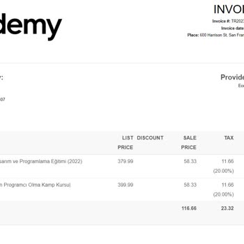 Udemy Eğitim Alma Sorunu