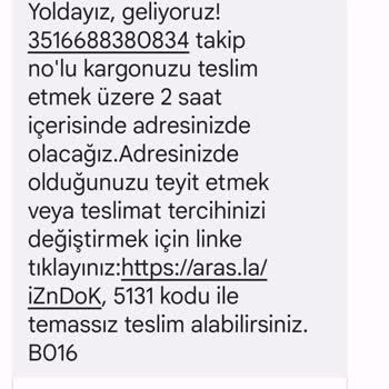 Karaman Aras Kargo Kurye Sorunu