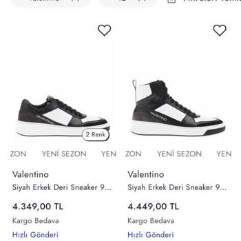Boyner İnternet Sitesi Fiyat Farklılığı
