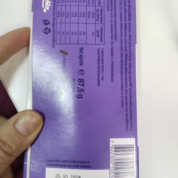 Milka Milkinis Çikolatası Bozuk Çıktı
