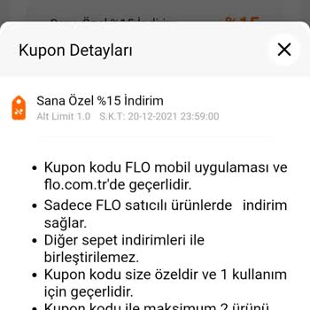 FLO Ayakkabı FLO Geçersiz Kuponları Hala "Aktif Kuponlarım" Bölümünde Gösteriyor