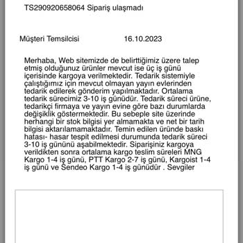 BKM Kitap Siparişi