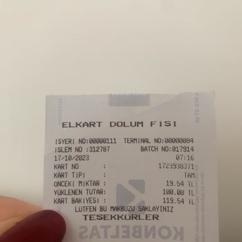 Konya Büyükşehir Belediyesi Konya ElKart'ımdan Bir Günde 100 TL Eksilme Oldu!