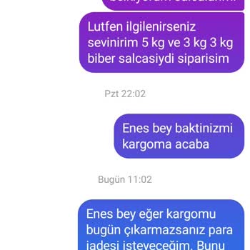 Sönmezler Hatay Yöresel Ürünler Yöresel Ürünlerimi Göndermiyorlar