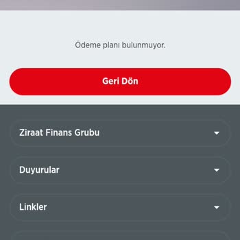 Ziraat Bankası Kredi Ödeme Planı Görüntülenemiyor