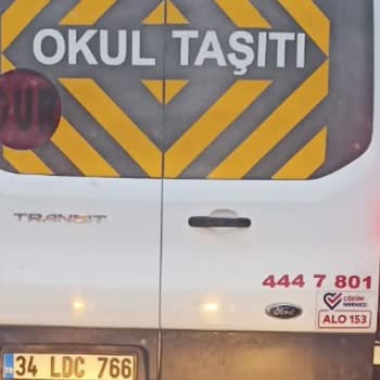 TED Okulları Öğrenci Servis Şoförü Saygısızlığı
