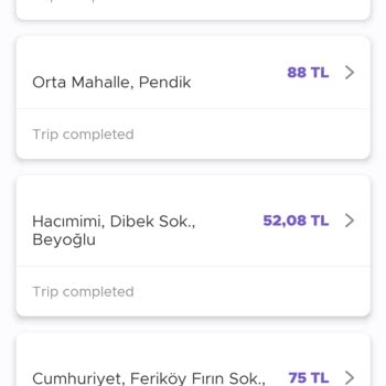 BiTaksi Üzerinden Taksicinin Suistimali