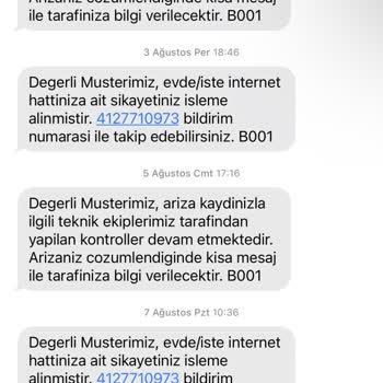 Türk Telekom Mağduriyeti Giderilmesi İçin İstek